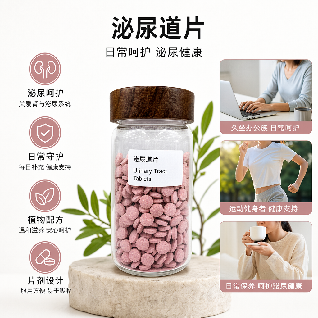 粉色药片玻璃瓶装 便携式收纳瓶 药品保健品分装容器