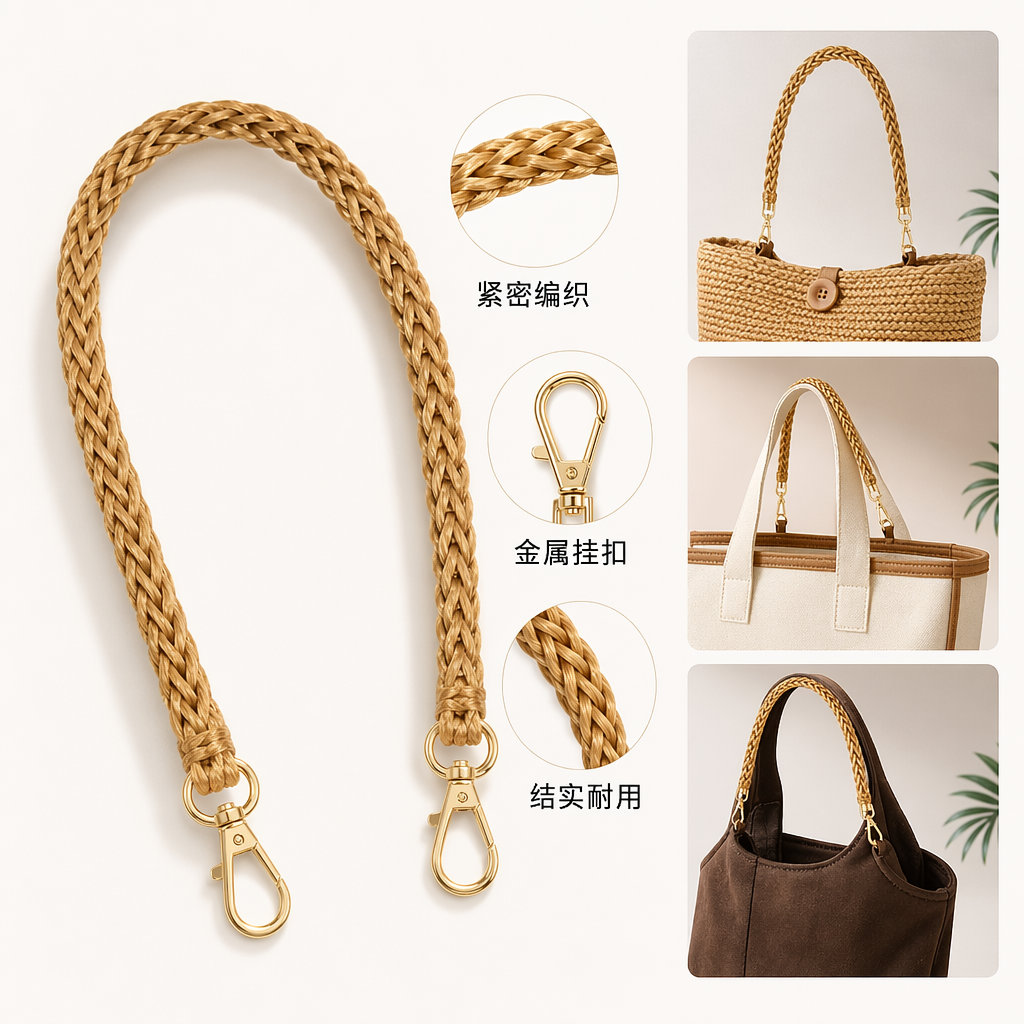 金色编织绳 手工DIY饰品编织线 编织手链项链绳