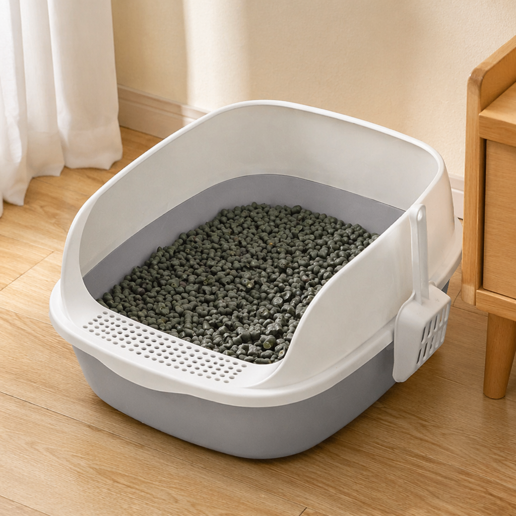 Gray granular plastic particles are industrial-grade PPPE raw materials for general injection molding, blown film and granulation details Picture
