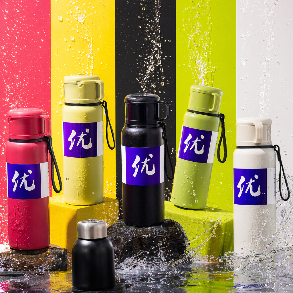 Color insulated cup, stainless steel vacuum insulated for cold and heat preservation, 350ml, multiple colors available Specification image