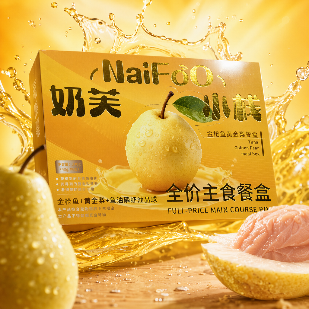 Freeze-dried cat snacks, tuna and pear, universal complementary food for cats and dogs, mixed food, pet snacks, cat food wholesale Specification image
