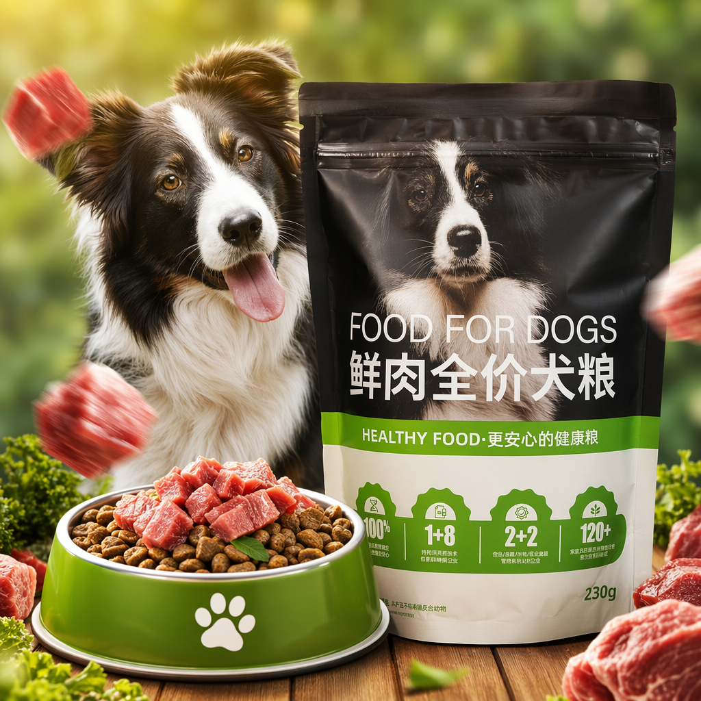 Full-price, full-life fresh meat dog food, special full-price nutritious dry food for pet dogs Specification image