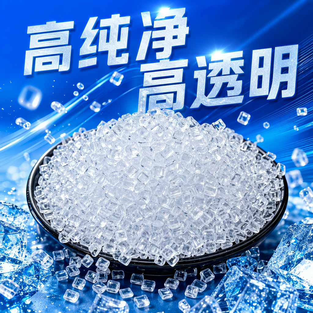 Transparent plastic pellets, industrial-grade PP polypropylene pellets, food-grade environmentally friendly raw materials, 1kg package Specification image
