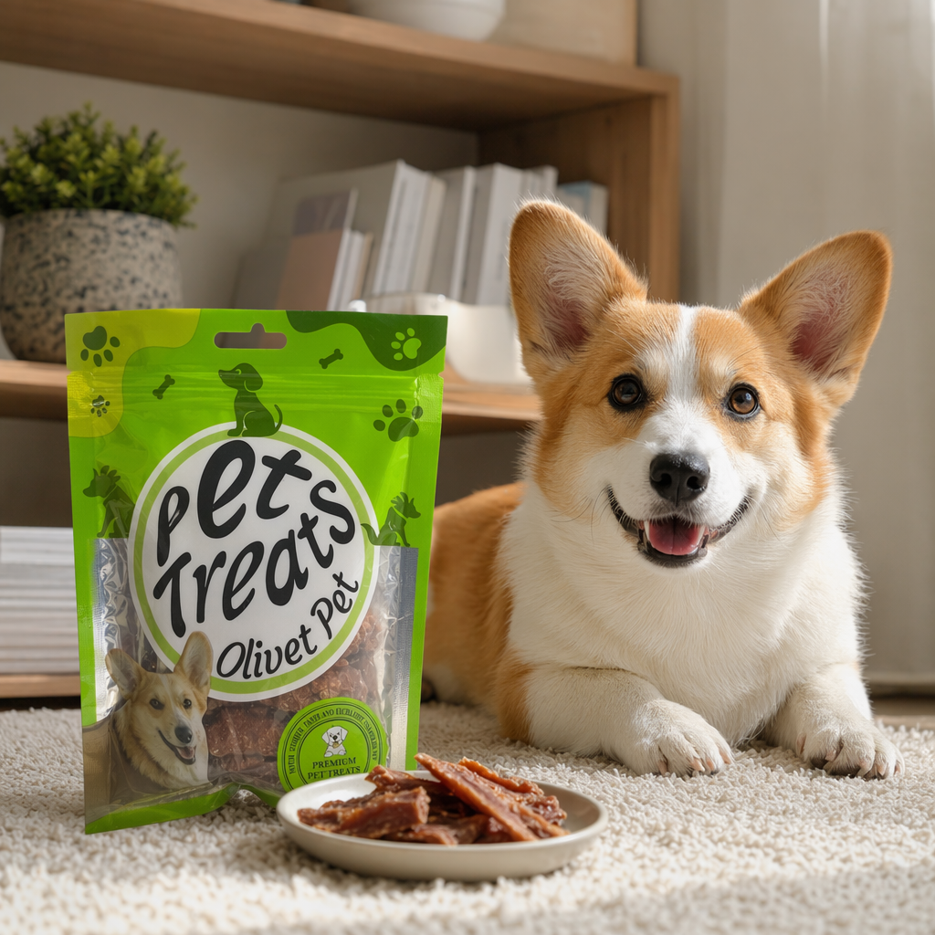Green packaging pet snacks, natural and additive-free, for dogs and cats' teeth grinding and cleaning details Picture