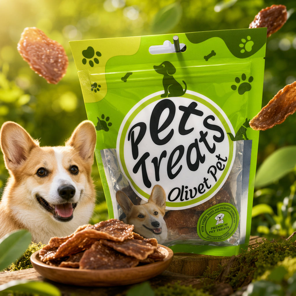 Green packaging pet snacks, natural and additive-free, for dogs and cats' teeth grinding and cleaning Specification image