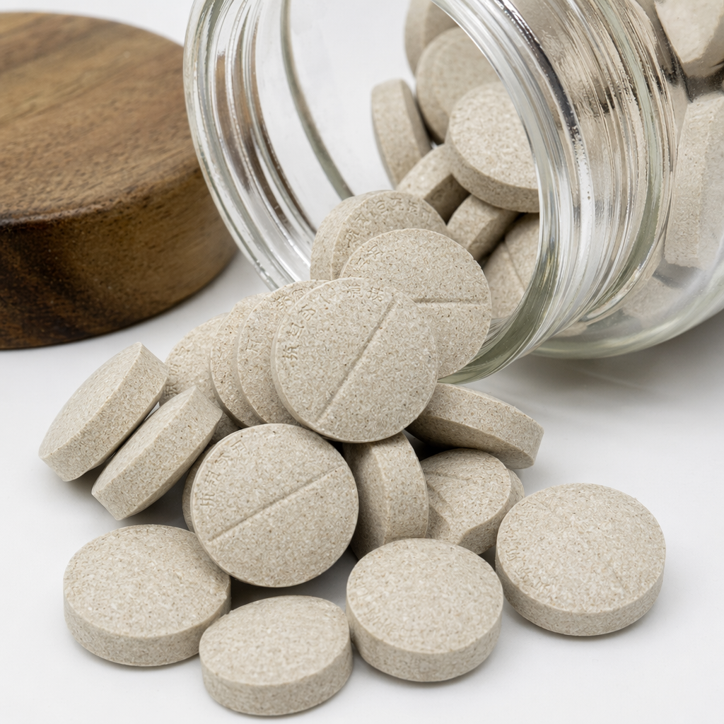 Transparent glass canned milk calcium tablets and calcium supplements are easily absorbed and suitable for both children and adults Application Scenario