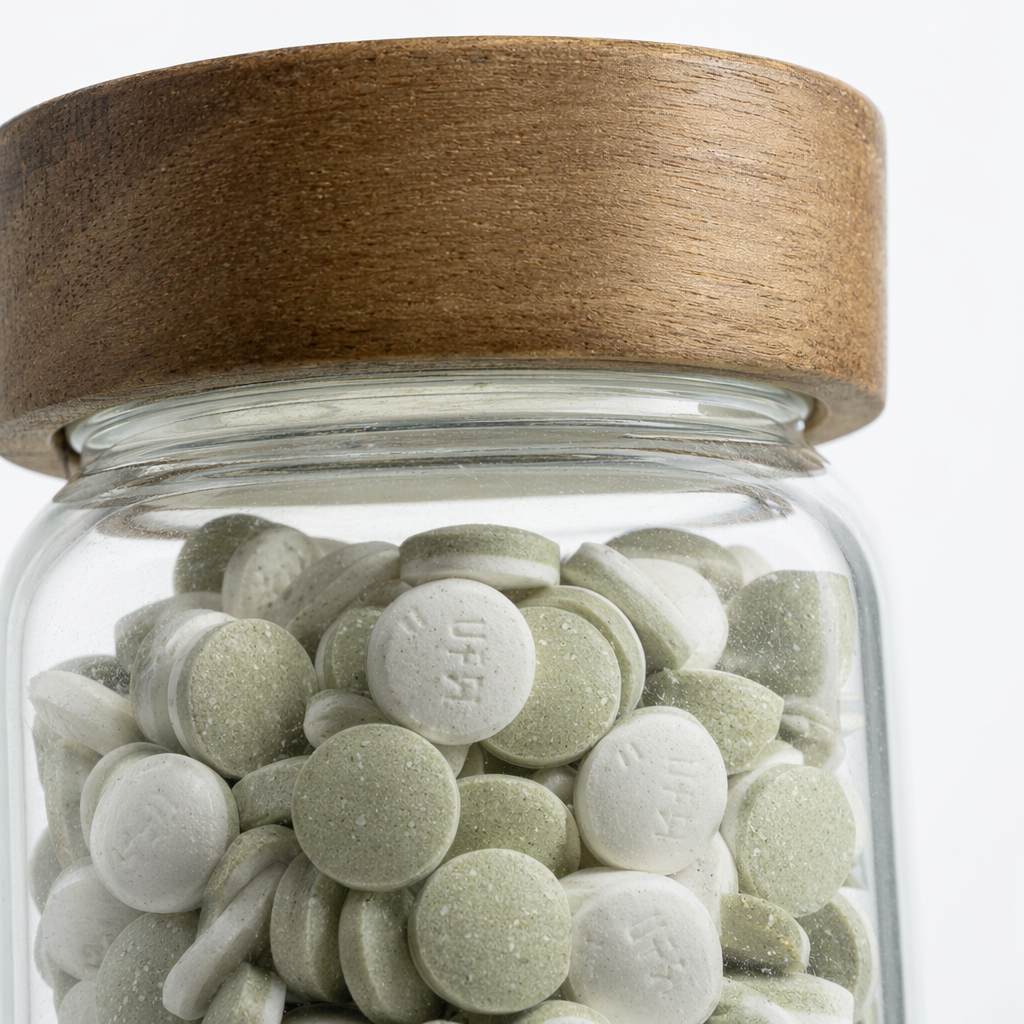 Factory-customized, pet double-layer multi-dimensional and multi-mineral tablet health food Application Scenario