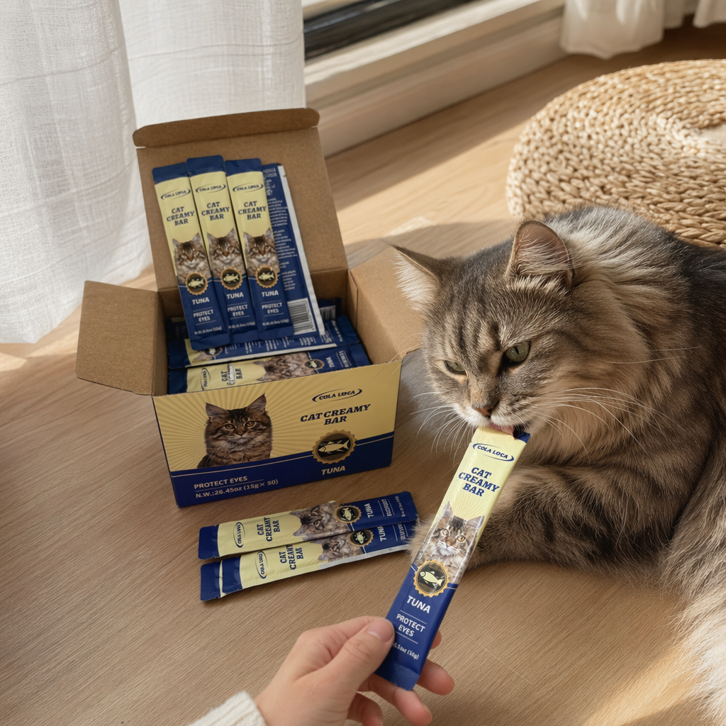 Cat snack bar details Picture