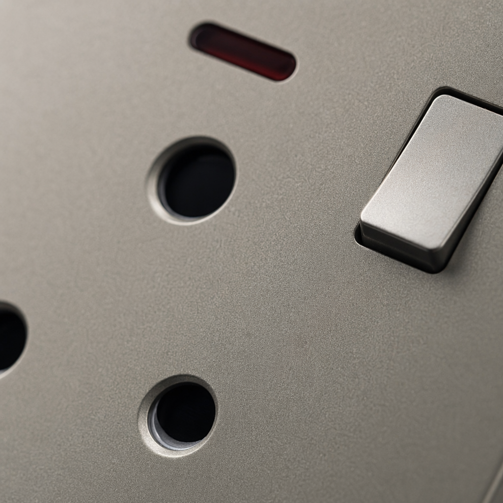 T2 Gold 15A panel socket, household wall socket, waterproof, fireproof and flame-retardant outlet Application Scenario