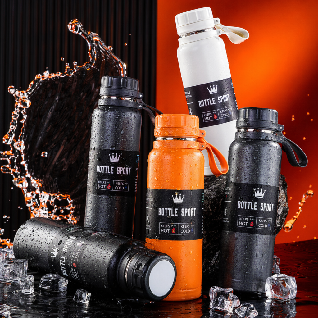 Multi-color gradient insulated water cup, 304 stainless steel vacuum insulated portable travel cup 131639169 Specification image