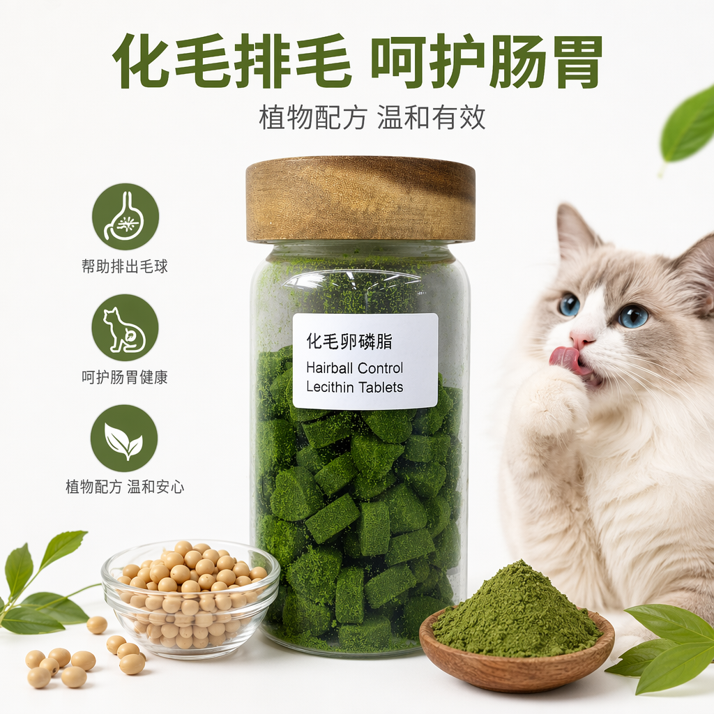 Green tablets in glass bottles are safe, sealed, moisture-proof and portable for storage