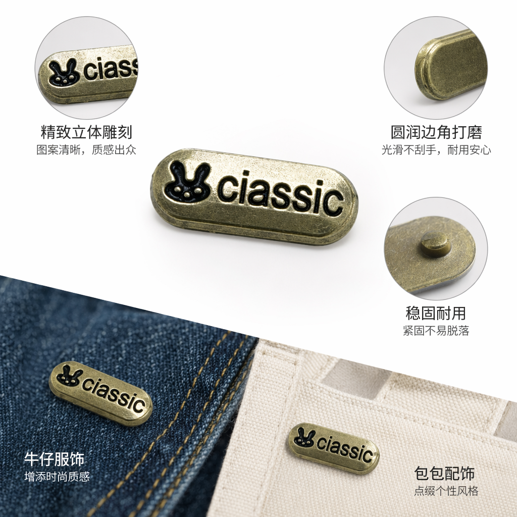 金色徽章创意金属纪念徽章收藏装饰品