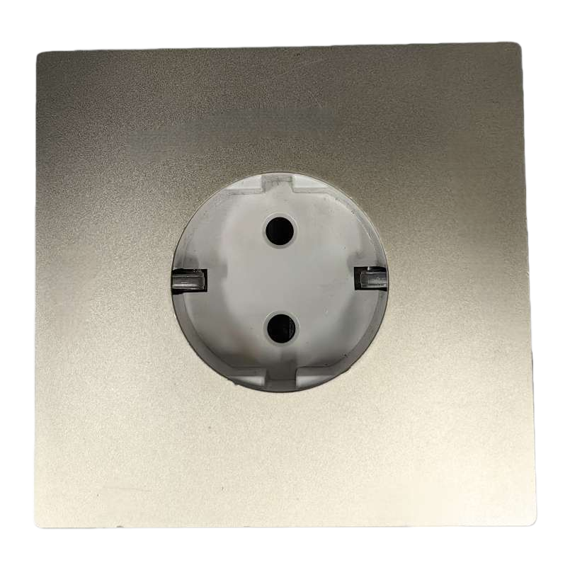 T2 Golden European-style wall socket is exclusively for export Application Scenario