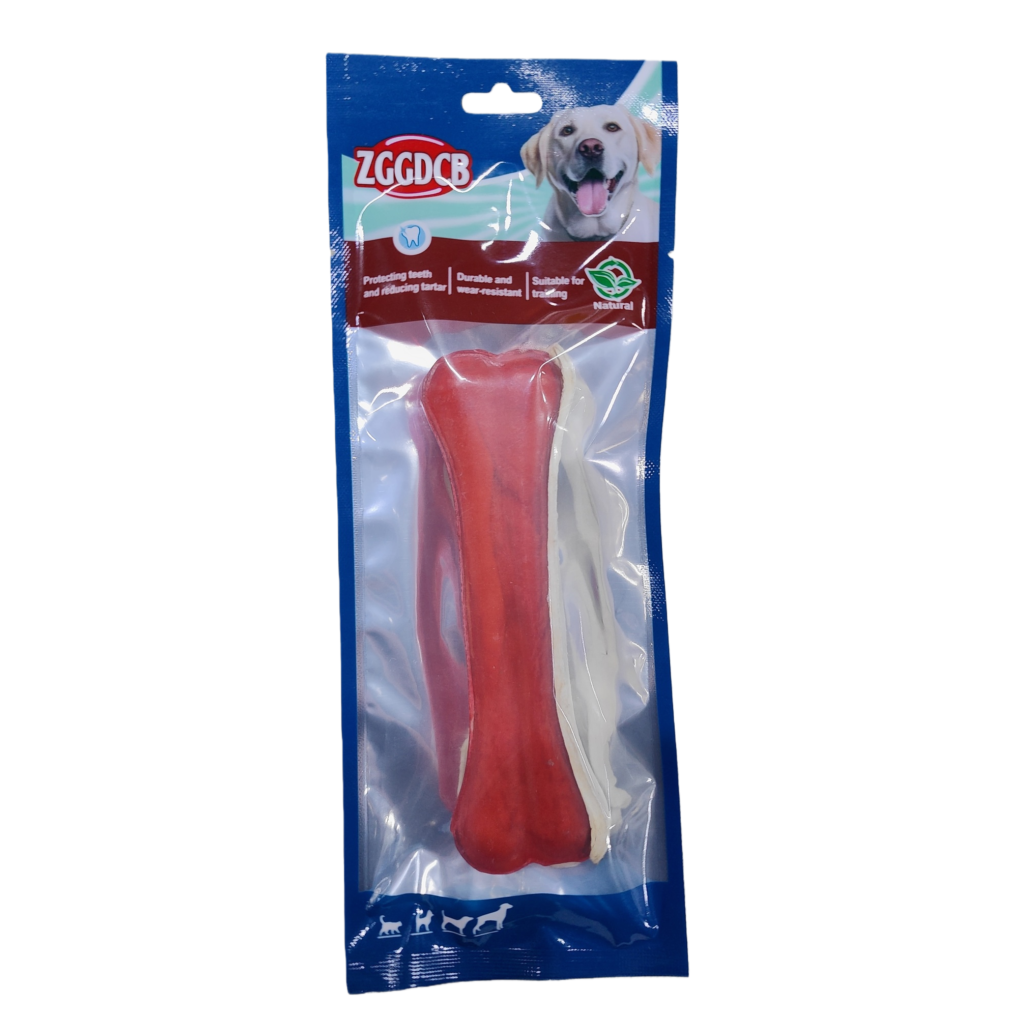 Pet teeth grinding two-color bone pressing details Picture