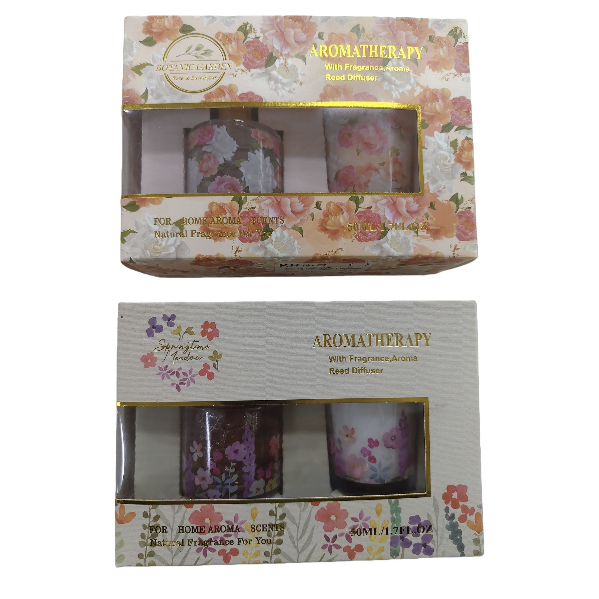 Floral pattern packaging box, aroma diffuser, indoor air fresher, fragrance diffuser Item Picture