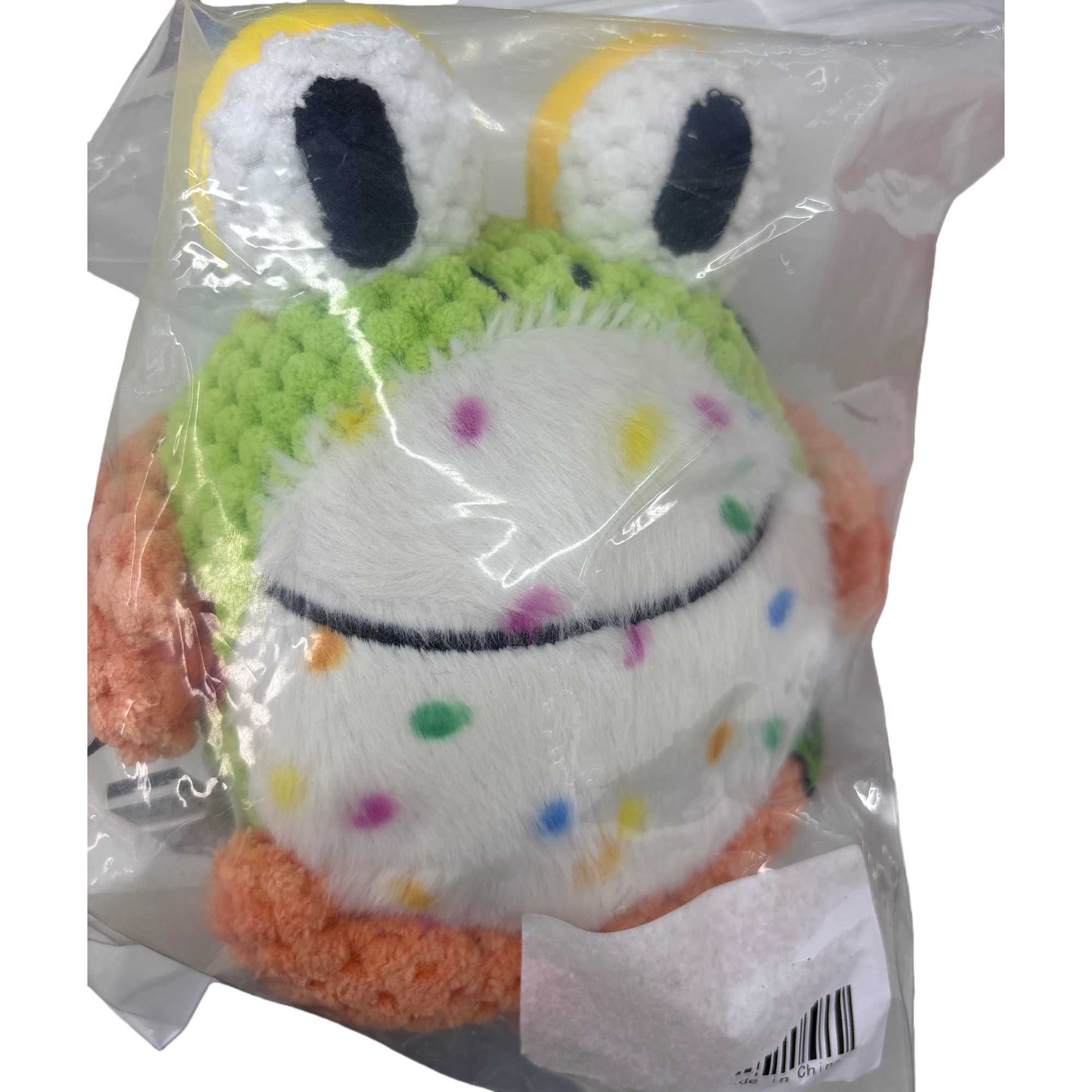 Colorful plush frog dolls, cute throw pillows, fabric children's gifts, plush toys Item Picture
