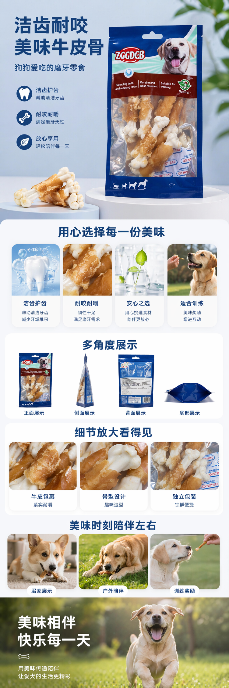宠物洁牙零食磨牙棒详情1