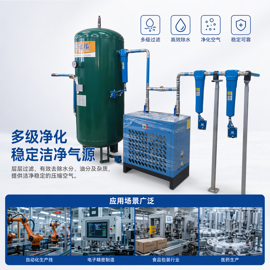 绿色储气罐 家用便携式高压气瓶 工业级安全耐用