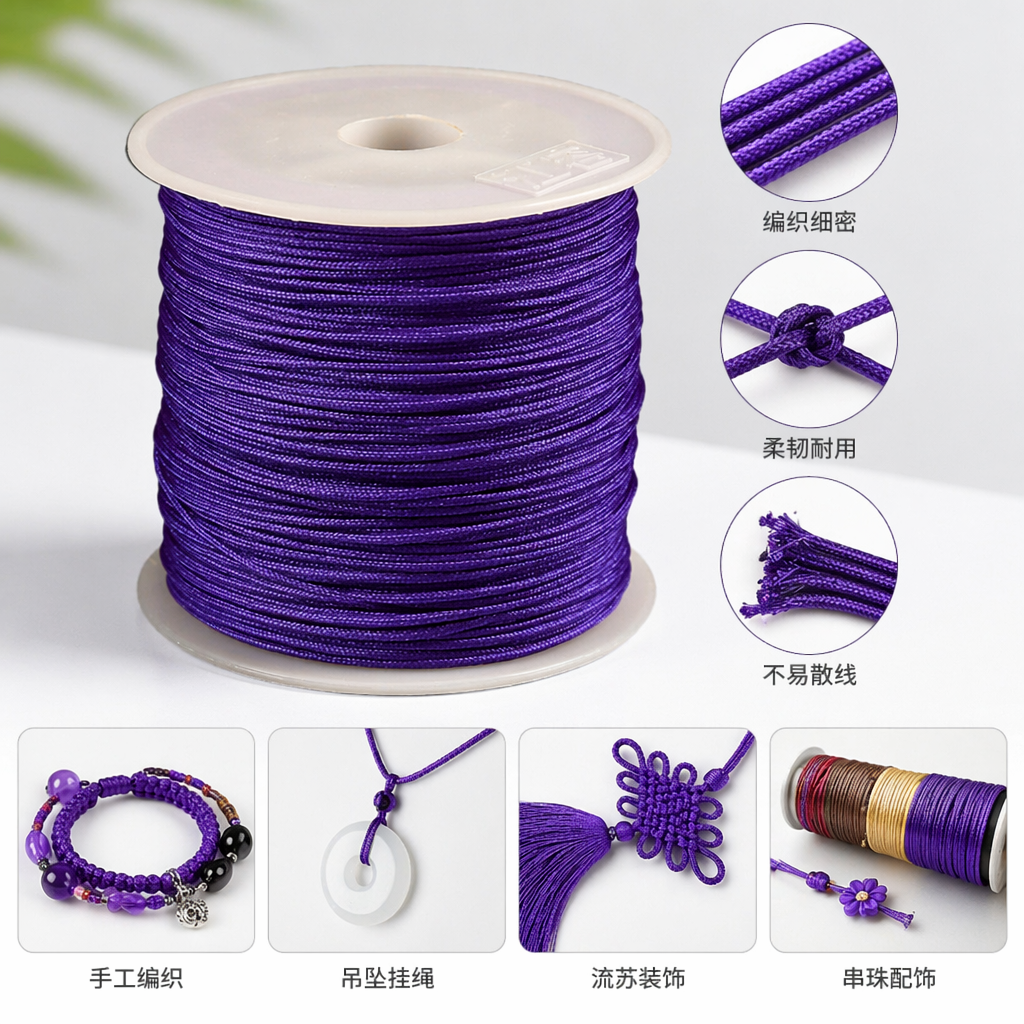 紫色玉线