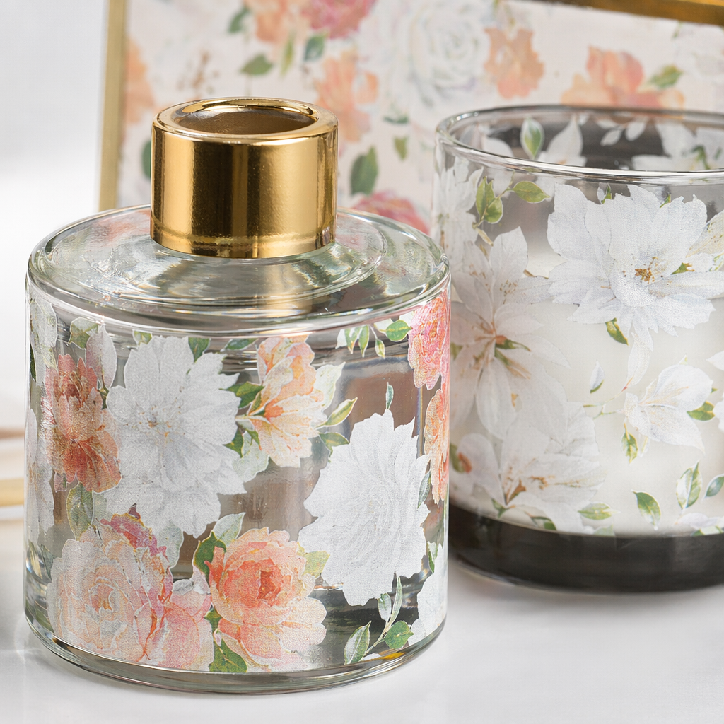 Flower packaging box aromatherapy set gift box, natural plant fragrance souvenir Application Scenario
