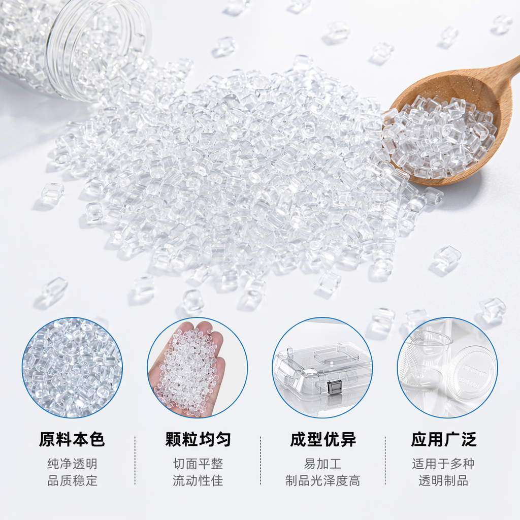 透明颗粒状塑料粒子 工业级PP聚丙烯原料 通用型塑料颗粒