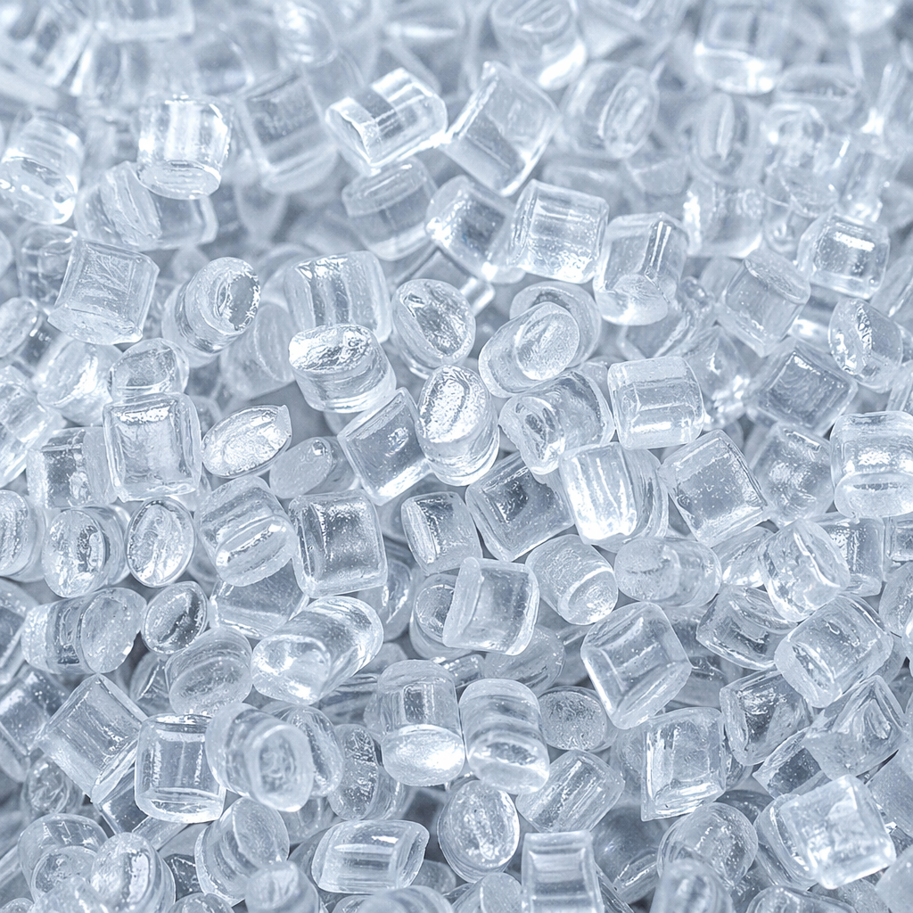 Transparent granular plastic particles, industrial-grade PP polypropylene raw material, general-purpose plastic particles Application Scenario