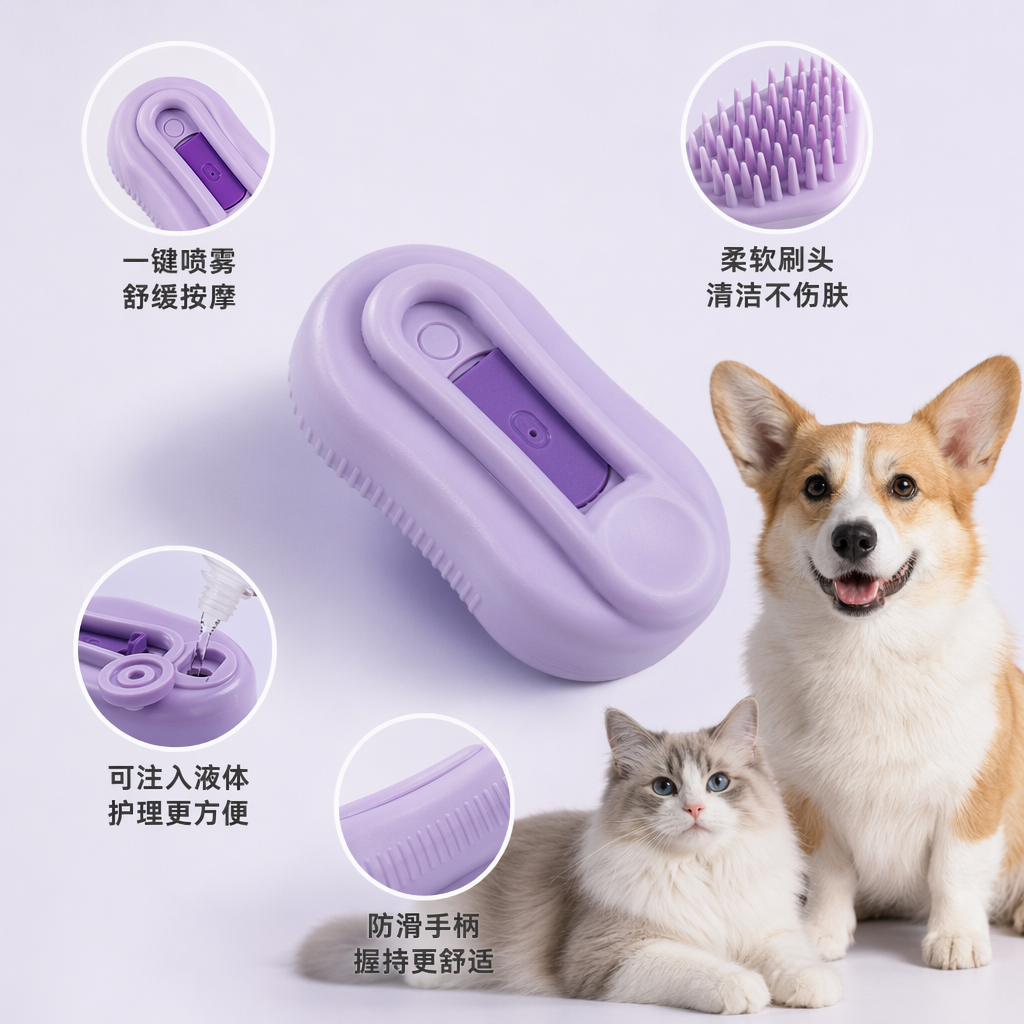 宠物狗狗清洁美容工具针梳宠物用品沐浴