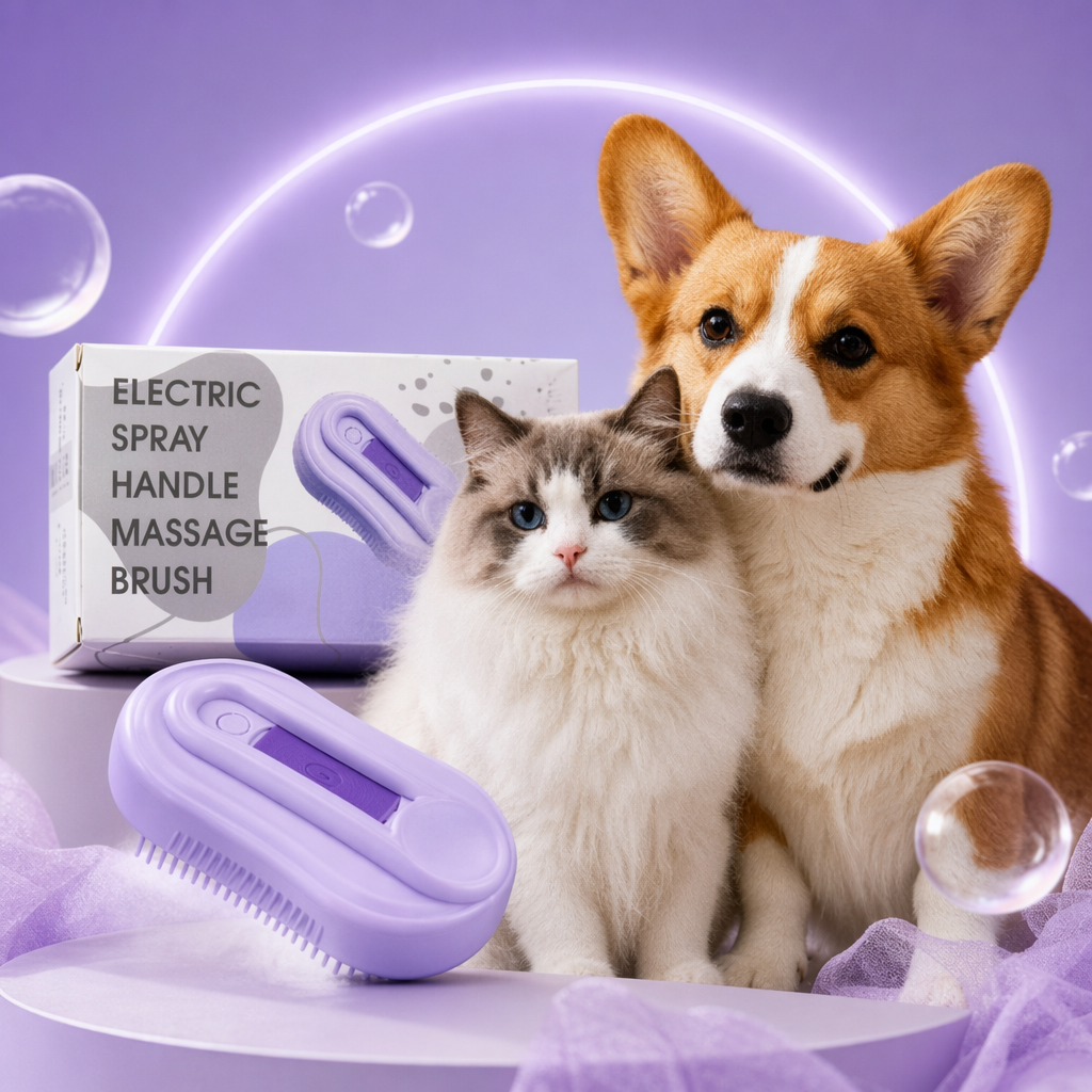 Pet dog cleaning and grooming tools, needles, combs, pet supplies, bathing Specification image