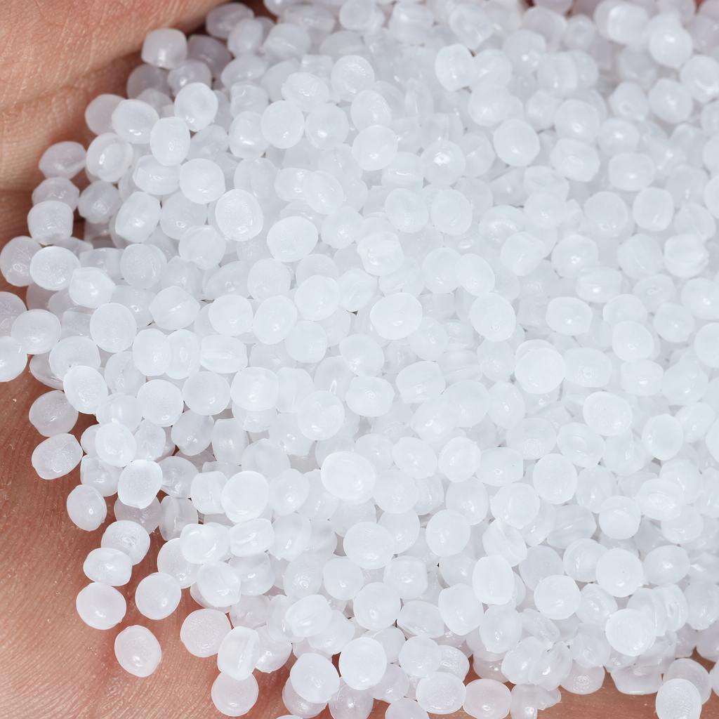 White plastic granules, industrial-grade PPPE raw material, general-purpose filler, 5mm particle size Application Scenario