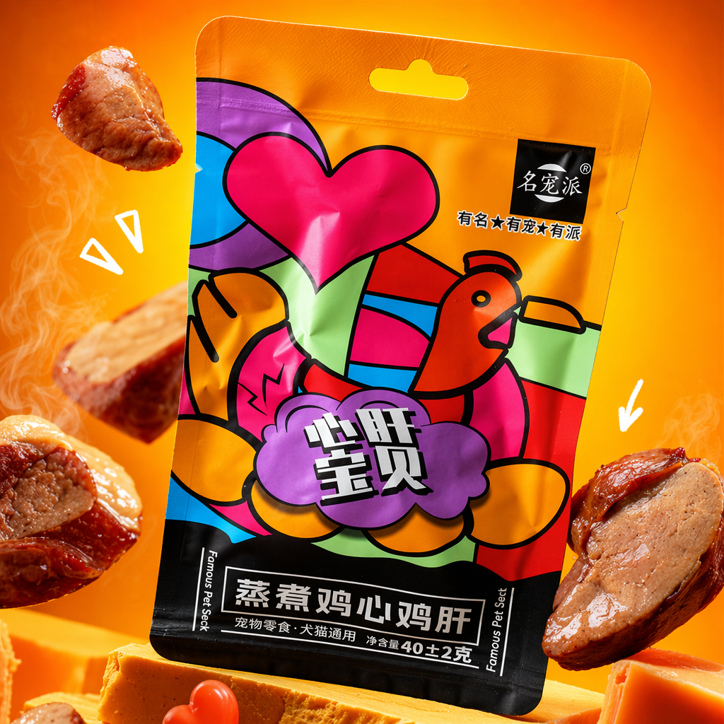 彩色包装袋宠物零食狗猫通用健康磨牙洁齿小食 Specification image