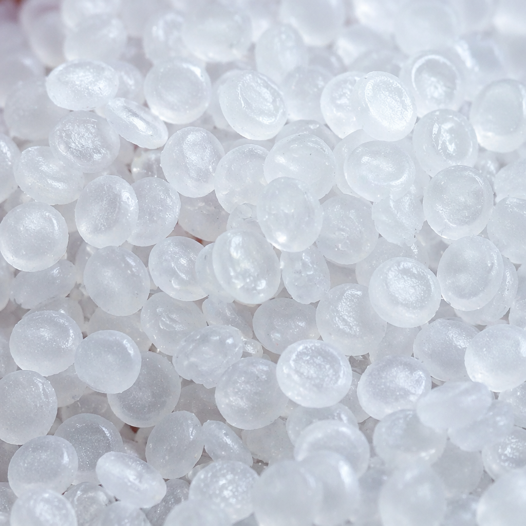 White granular plastic particles, industrial-grade PP polypropylene raw material, 25kg bags Application Scenario
