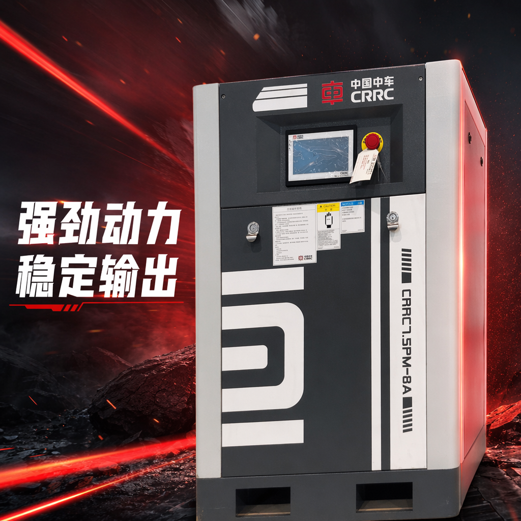 Grey industrial equipment CRRC identification display screen Specification image