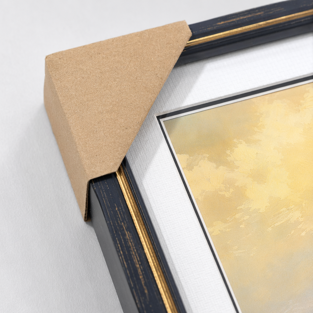Black sailboat sea view painting framing picture frame, ocean-themed decorative painting, living room and bedroom hanging painting Application Scenario
