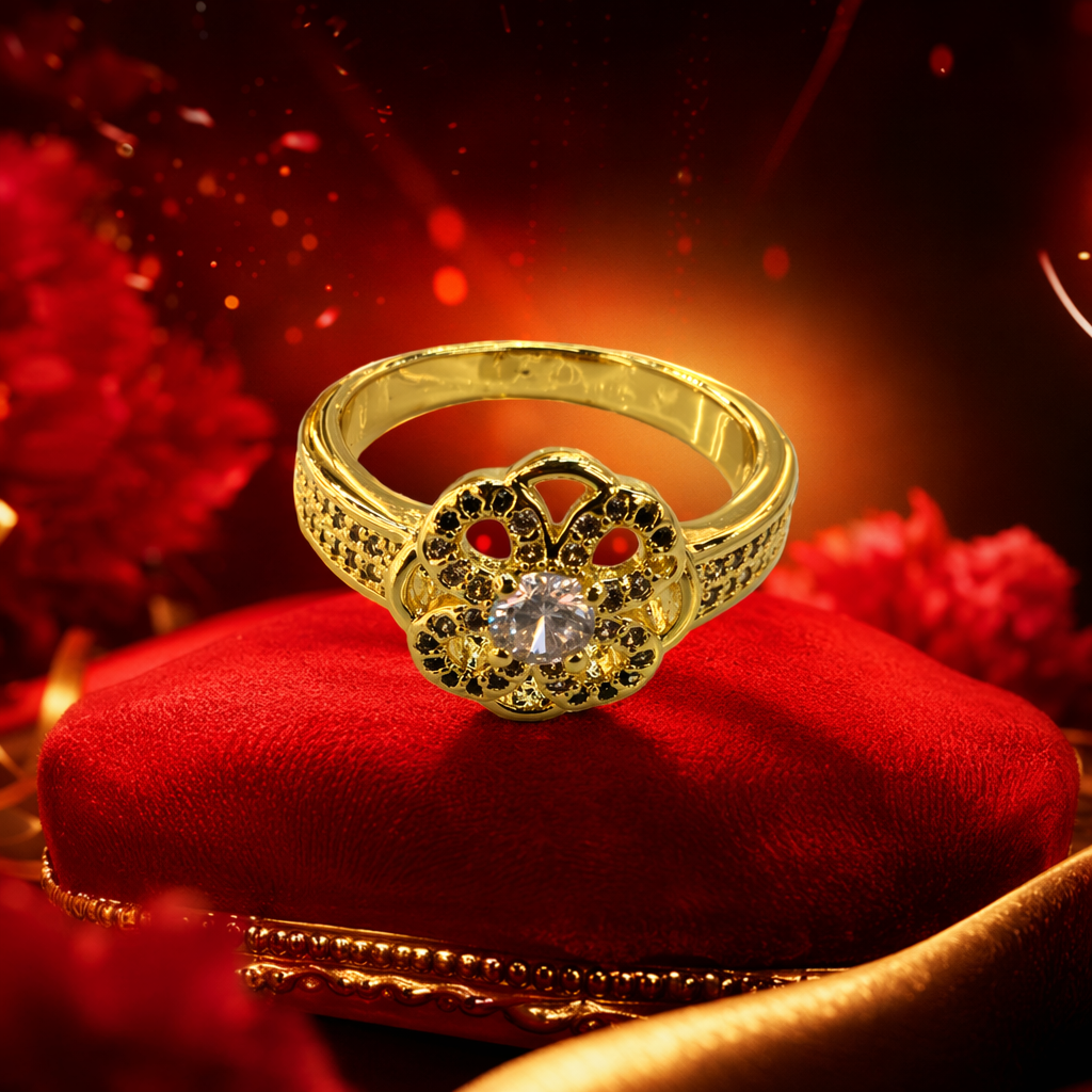 Zircon rings with light luxury design are a must-have for daily outfits Specification image