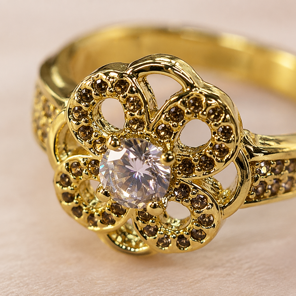 Zircon rings with light luxury design are a must-have for daily outfits Application Scenario