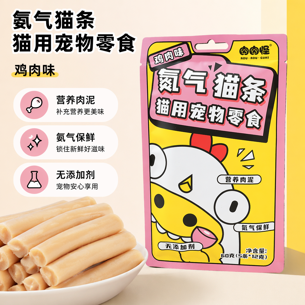 粉色包装袋