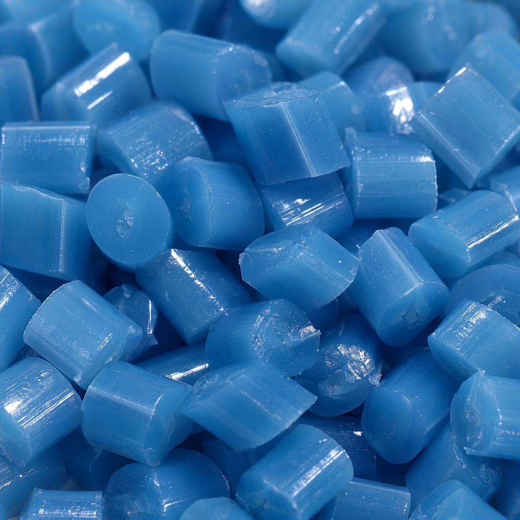 Blue plastic granules, industrial-grade PP polypropylene raw material, 25kg with free shipping Application Scenario