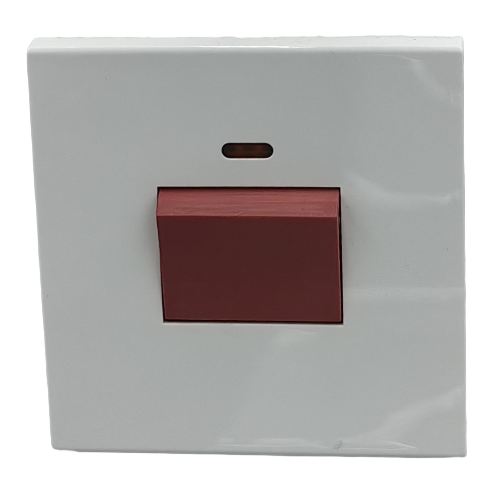 T5/T6白色45A墙壁插座 明装暗装通用 专供出口 Item Picture