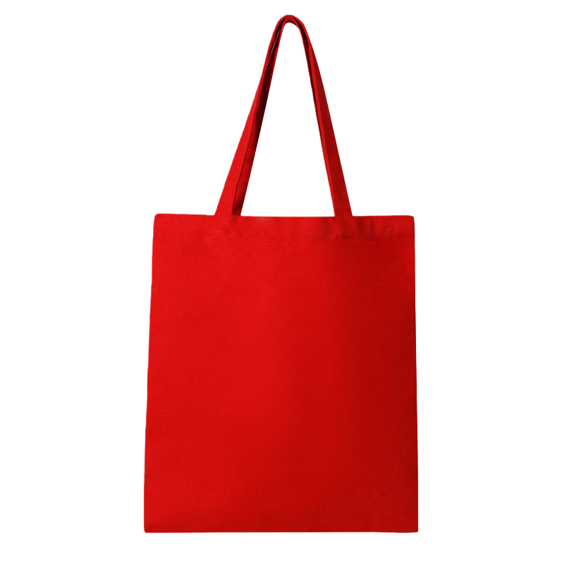 أكياس قماش حمراء ذات أحجام كبيرة من أكياس التسوق المحمولة ذات الحجم الكبير Item Picture