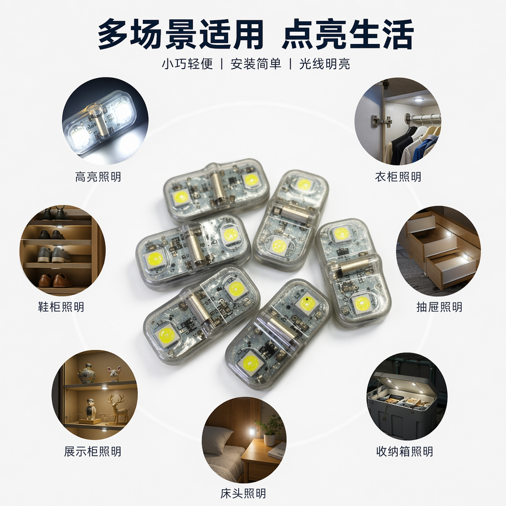 透明外壳LED灯珠 贴片式高亮照明灯珠 5mm直插通用型