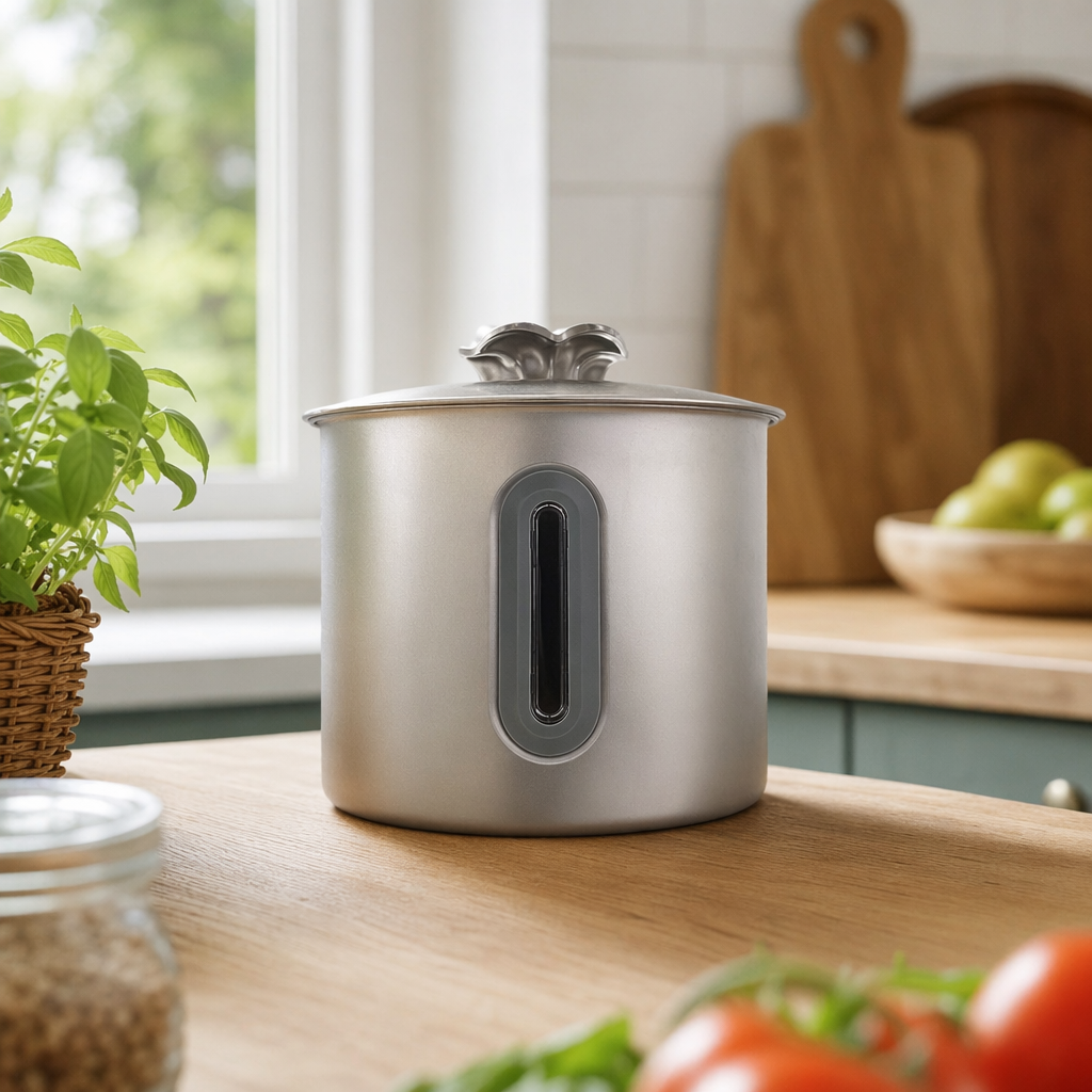 Silver metal cookware, a household multi-functional non-stick pan for frying, stir-frying, stewing and boiling details Picture