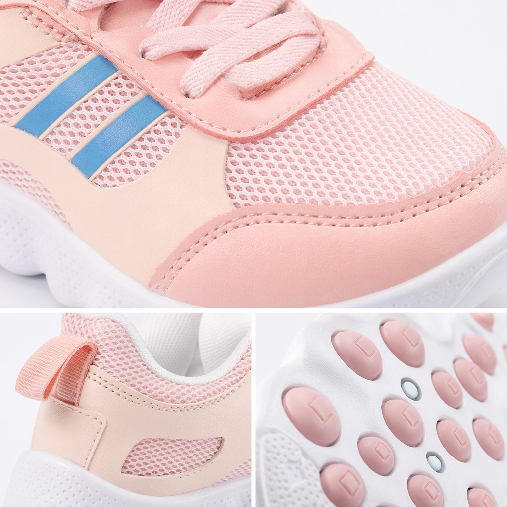 أحذية رياضية متعددة الألوان للأطفال، مريحة وخفيفة، ومقاومة التزلج، أحذية القفز من الحبال Application Scenario