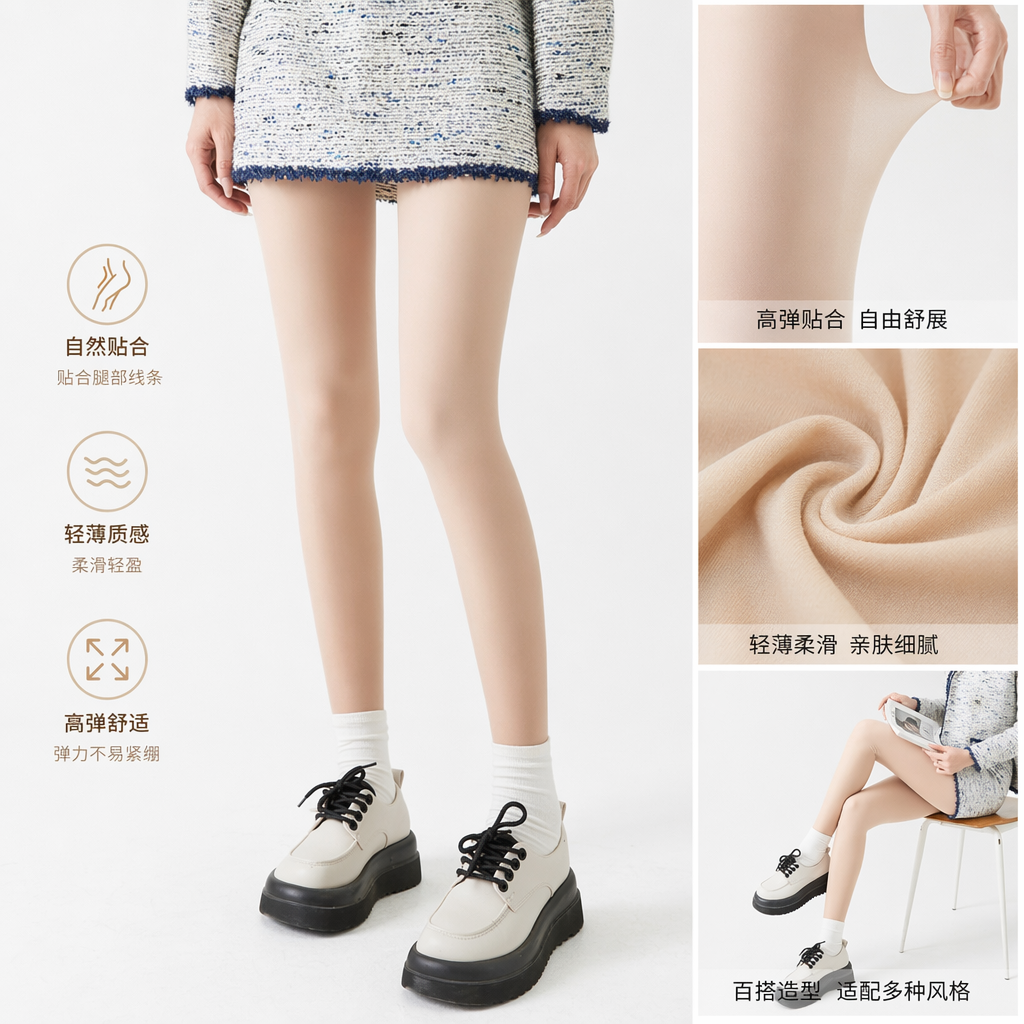 白色厚底鞋 显高显瘦修饰腿部线条休闲女鞋