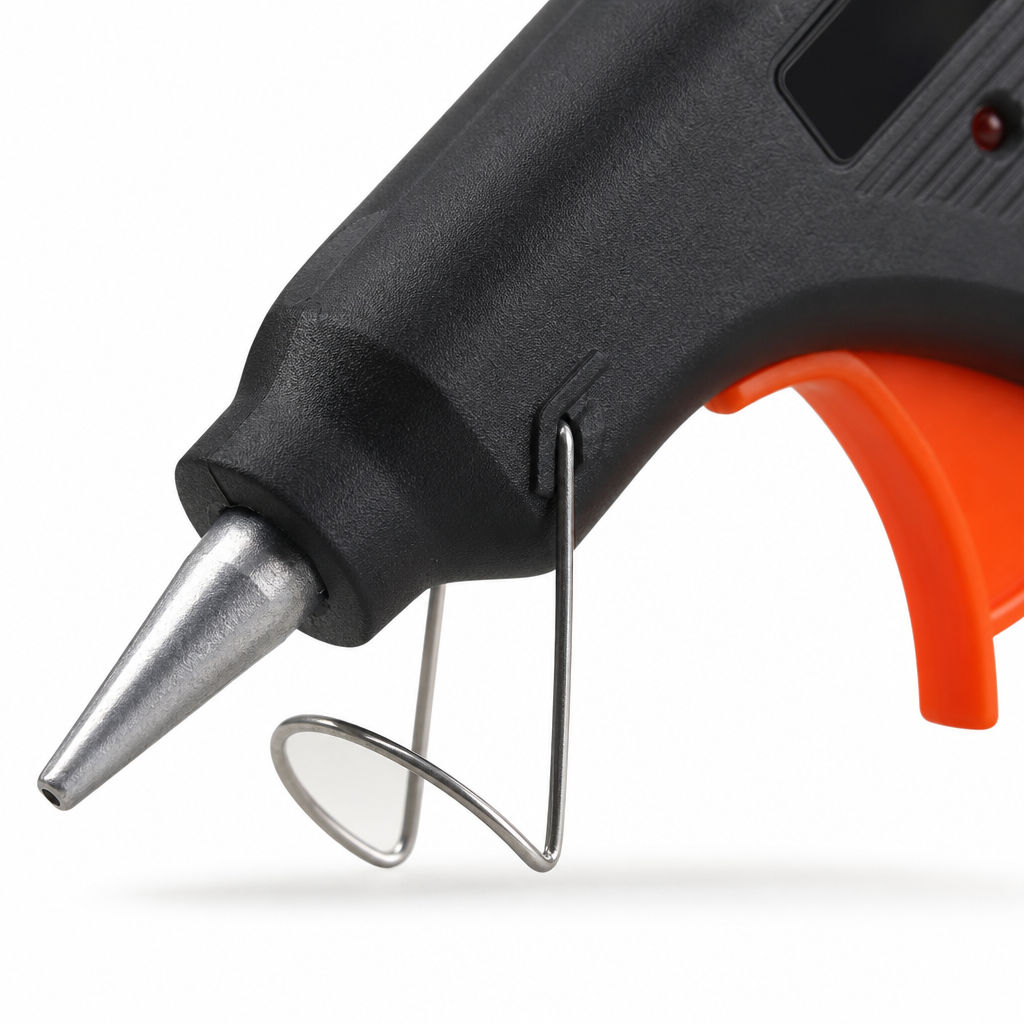 Black hot melt glue gun, rapid heating, constant temperature, handheld glue gun, home DIY repair tool Application Scenario