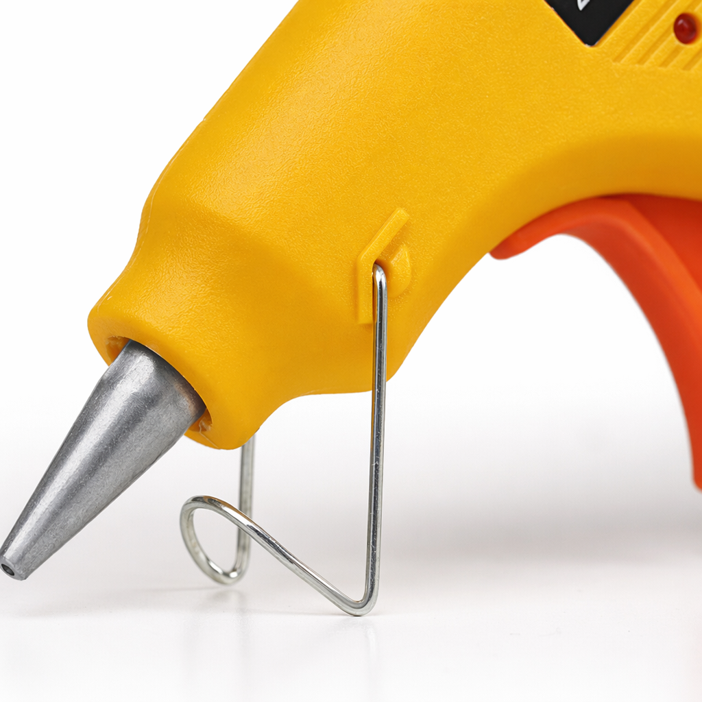 Yellow hot melt glue gun, handheld, rapid heating and constant temperature, specially designed for home and office DIY Application Scenario