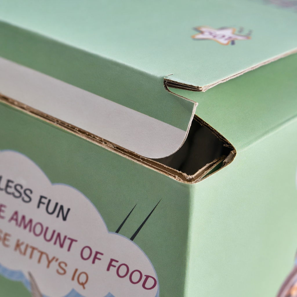 Green packaging box cat toys, cat teasing sticks, interactive and educational pet toys Application Scenario