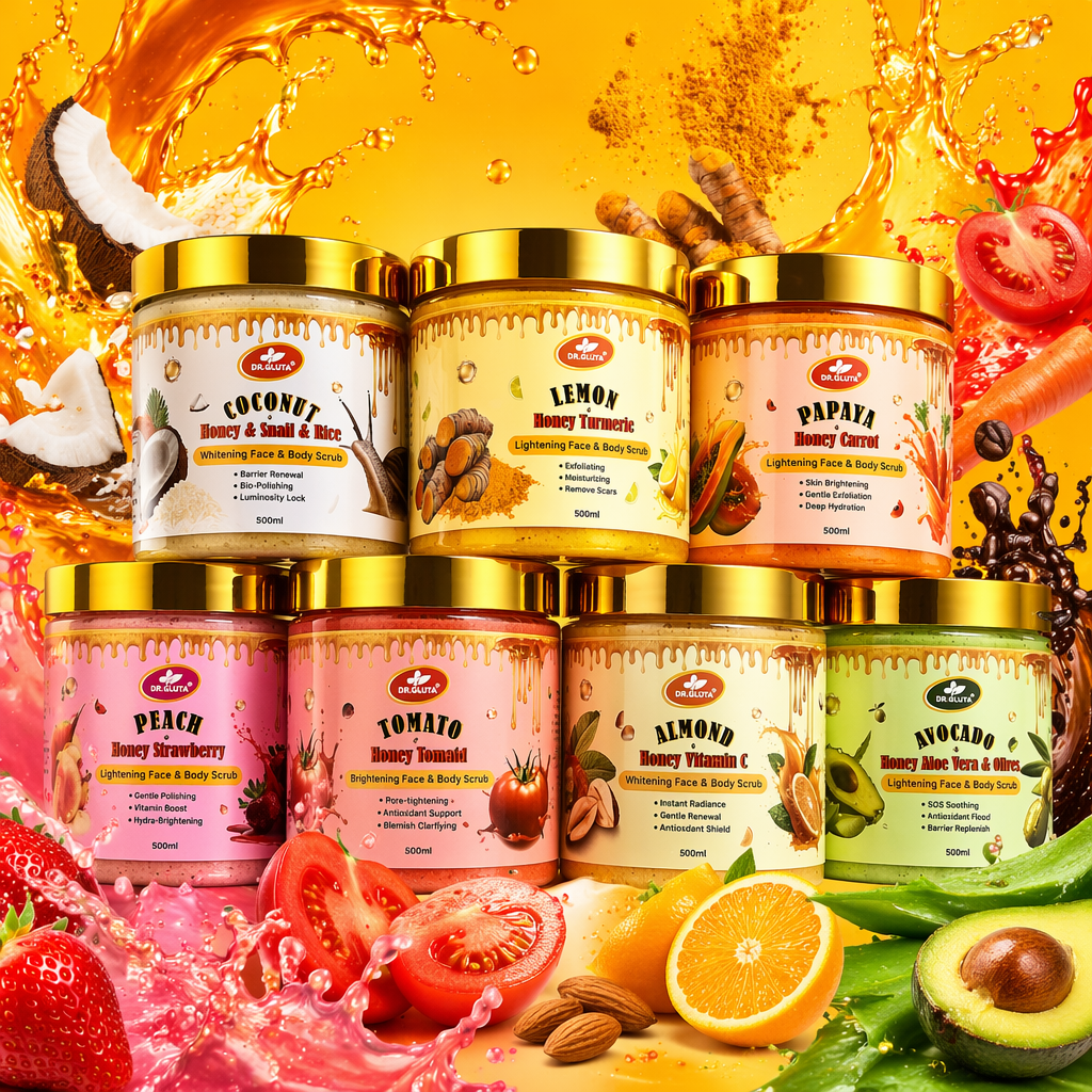 Dr. GLUTA 500ml من الملصق الذهبي المغلف بالذهب مع العناية البدنية Specification image