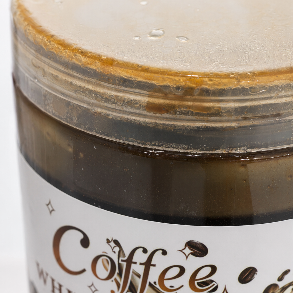 Brown Coffee Bath salt Scrub 680g Moisturizing Exfoliating Body Care Application Scenario