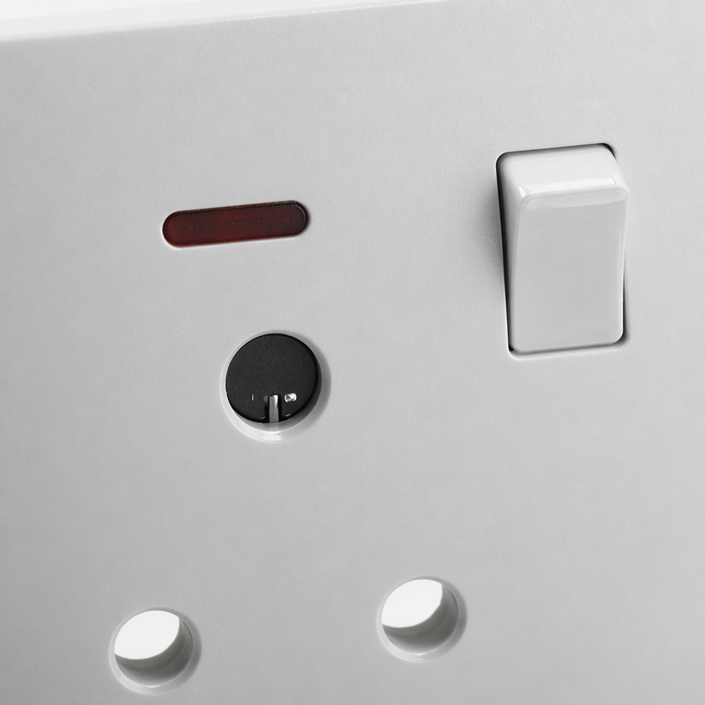 The T5 white 15A socket panel and the 86-type household wall switch panel are simple, modern and pure white Application Scenario
