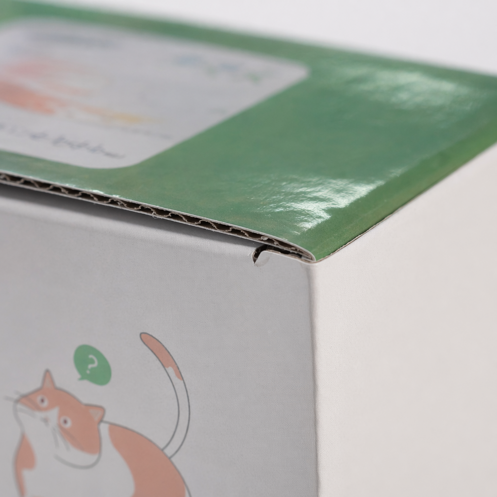 The white packaging box cat toy, a cat toy stick with a needle and fur design, is interactive and easy to hold, making it very fun to play with Application Scenario